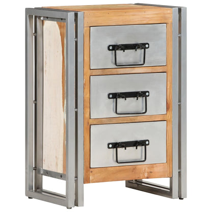 Armoire à tiroirs 40 x 30 x 60 cm Bois de récupération massif