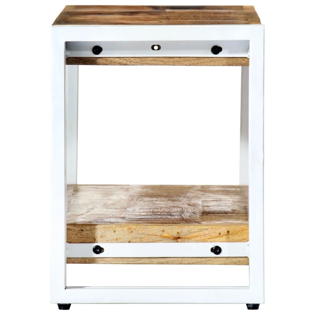 Meuble TV 90x30x40 cm Bois massif de manguier