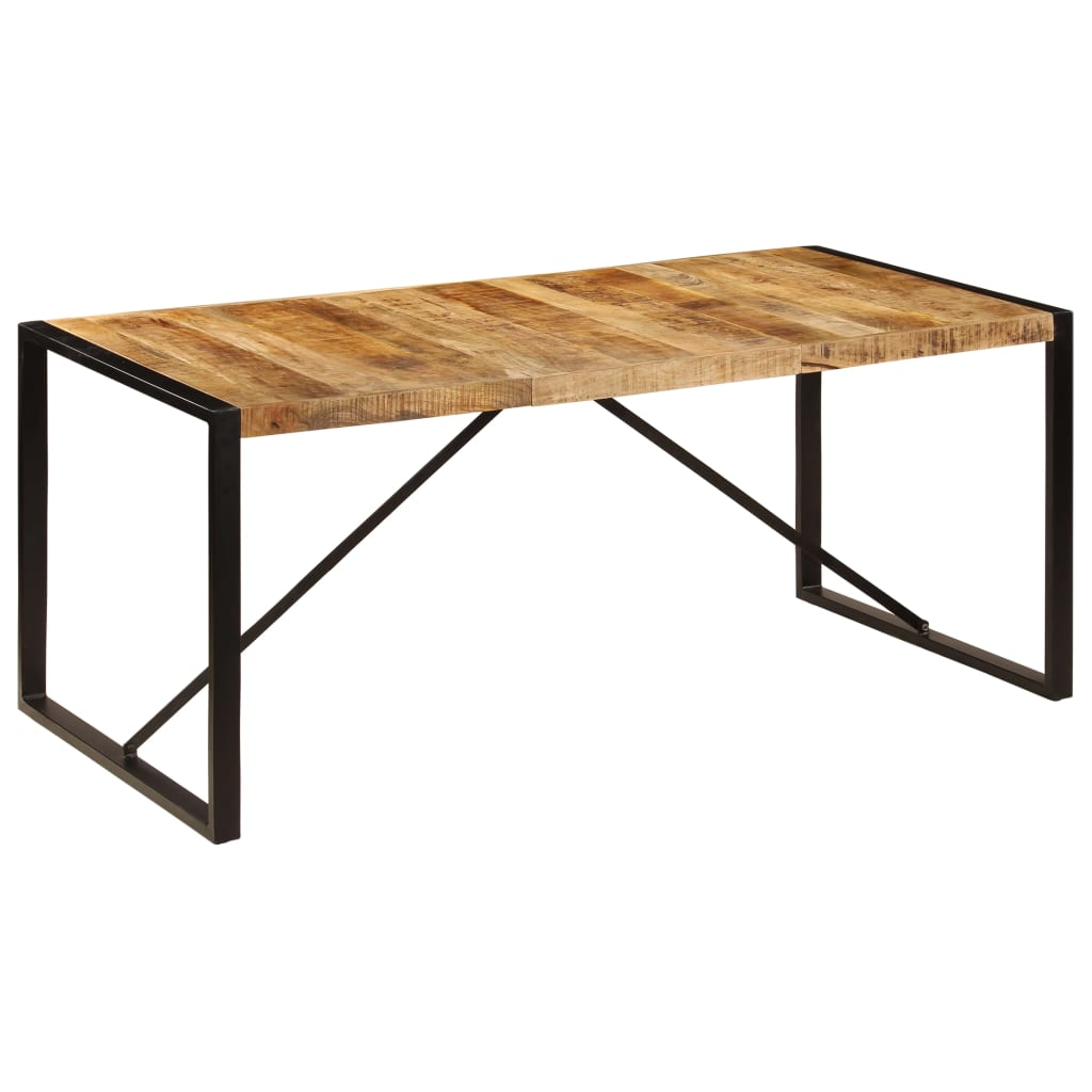 Table à manger 180x90x75 cm Bois de manguier massif