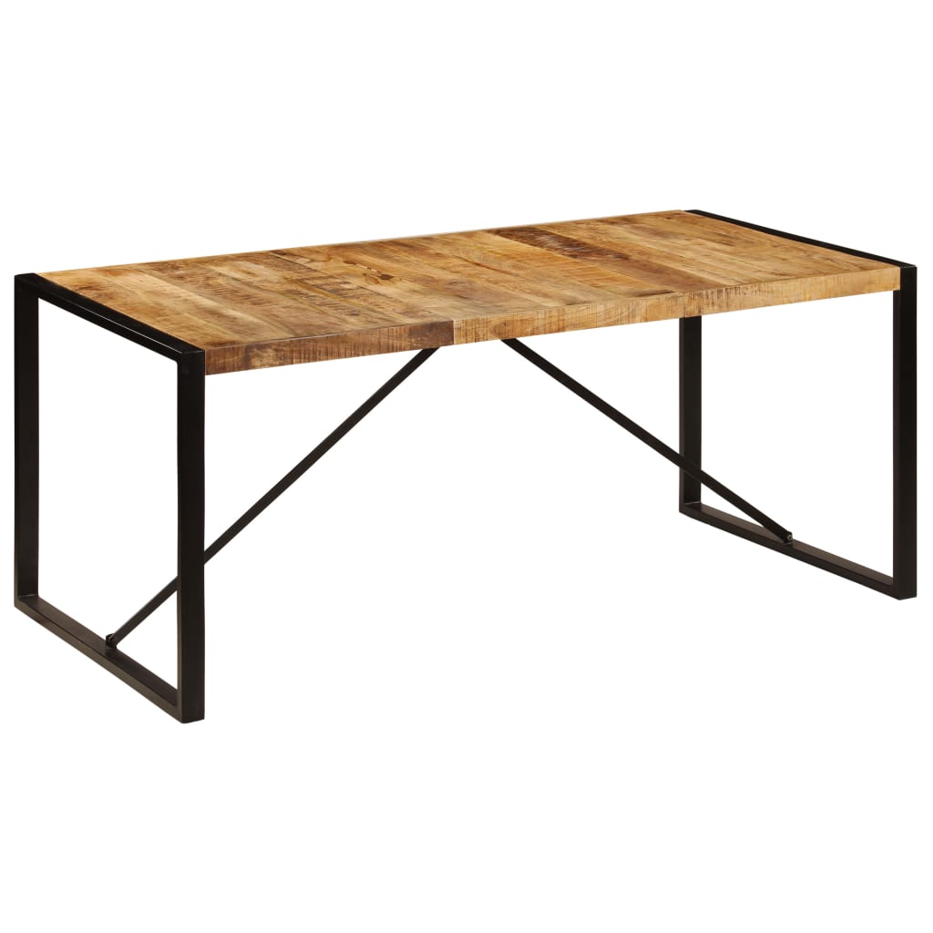 Table à manger 180x90x75 cm Bois de manguier massif