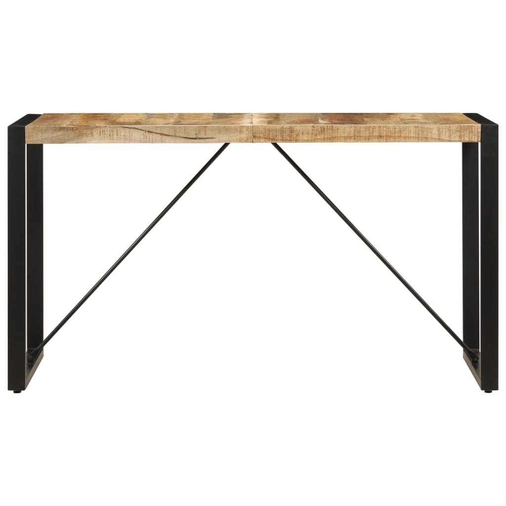 Table à manger 140x70x75 cm Bois de manguier massif