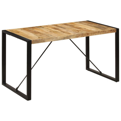 Table à manger 140x70x75 cm Bois de manguier massif