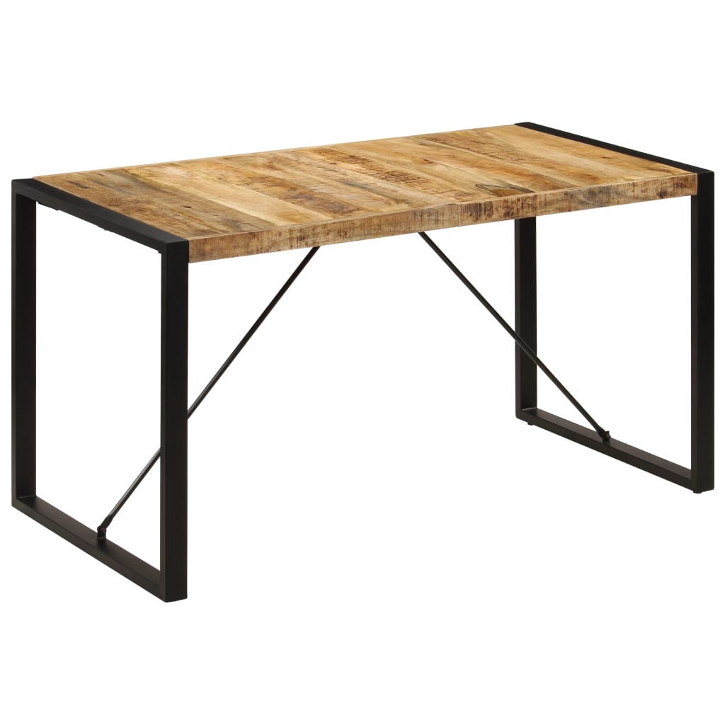 Table à manger 140x70x75 cm Bois de manguier massif