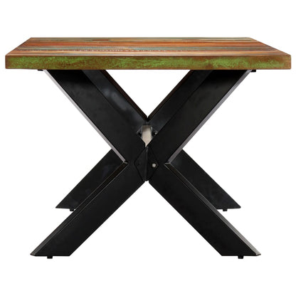 Table à manger 200x100x75 cm Bois de récupération solide