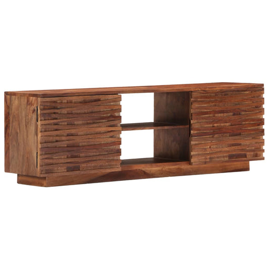 Meuble TV 120x30x40 cm Bois solide