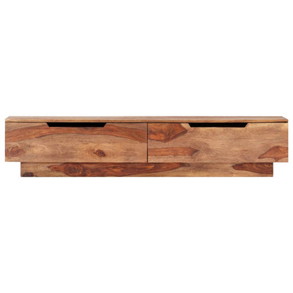 Meuble TV 145x30x30 cm Bois massif