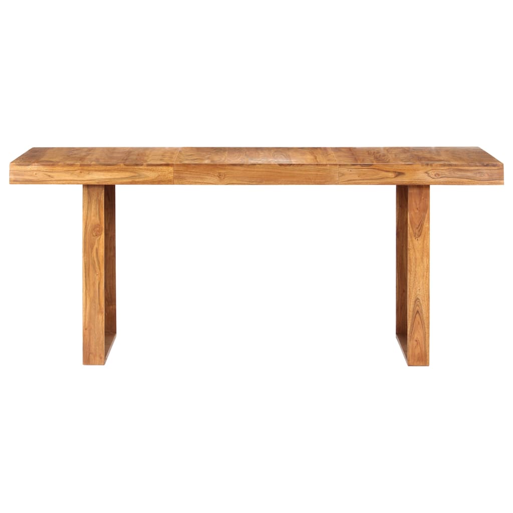 Table de salle à manger 180x90x75 cm Bois solide d'acacia