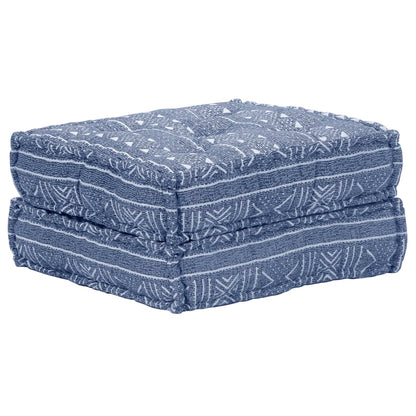 Pouf modulaire à 2 places Indigo Tissu