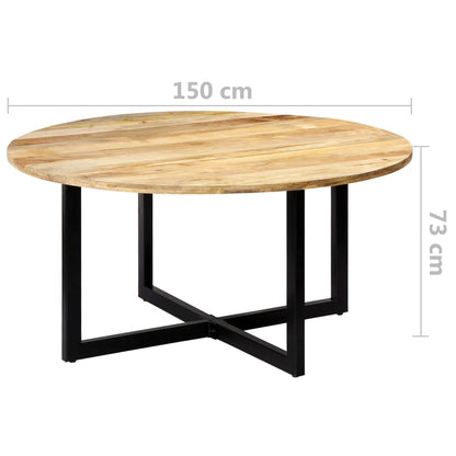 Table de salle à manger 150x73 cm Bois de manguier solide