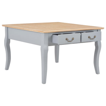 Table basse Gris 80 x 80 x 50 cm Bois