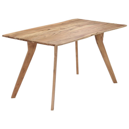 Table de salle à manger 140x80x76 cm Bois d'acacia massif