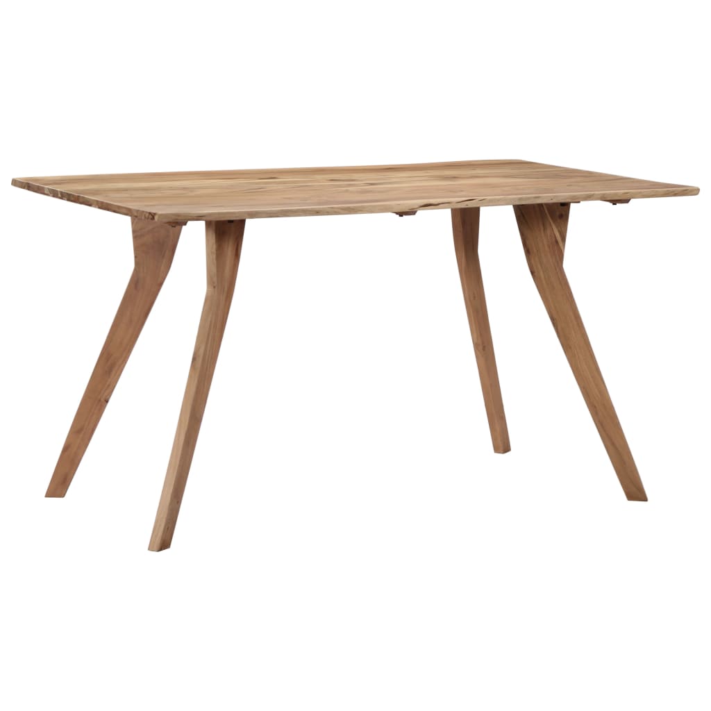 Table de salle à manger 140x80x76 cm Bois d'acacia massif