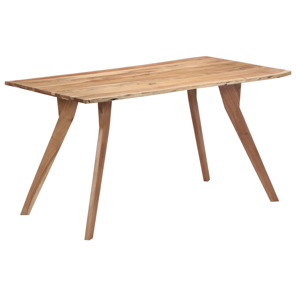 Table de salle à manger 140x80x76 cm Bois d'acacia massif