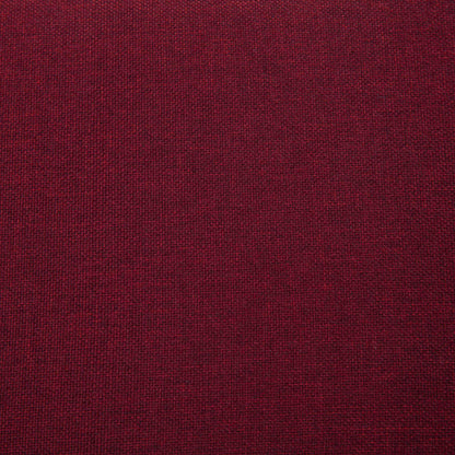 Banc avec compartiment de rangement 116 cm Bordeaux Polyester