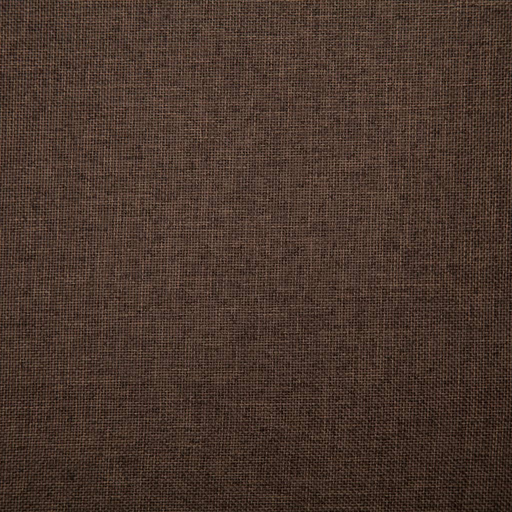 Banc 139,5 cm Marron Polyester