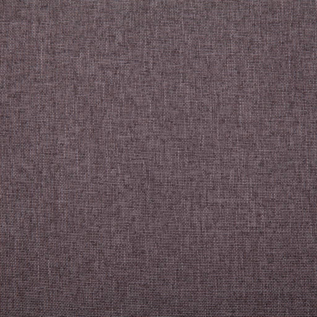 Canapé à 2 places tissu taupe