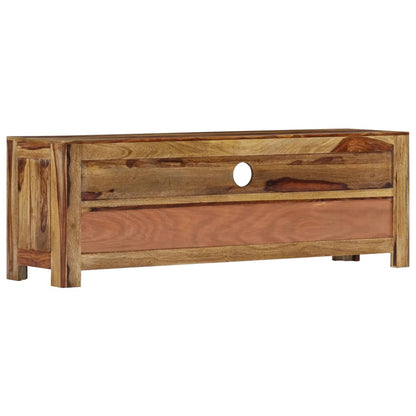 Meuble TV 120x30x40 cm Bois de Sesham solide