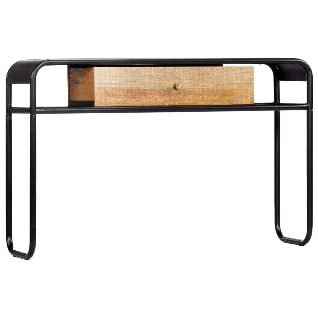 Table console 118 x 30 x 75 cm Bois de manguier massif