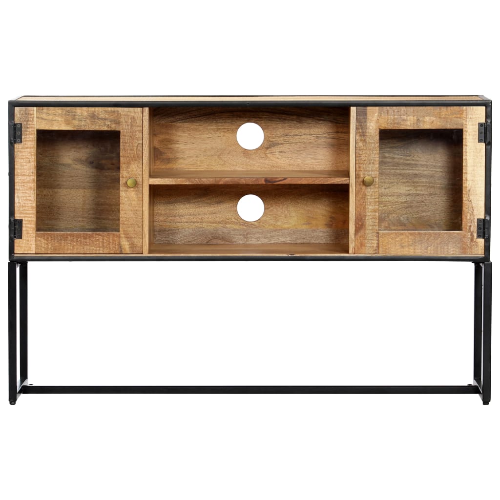 Meuble TV 120x30x75 cm Bois de récupération massif