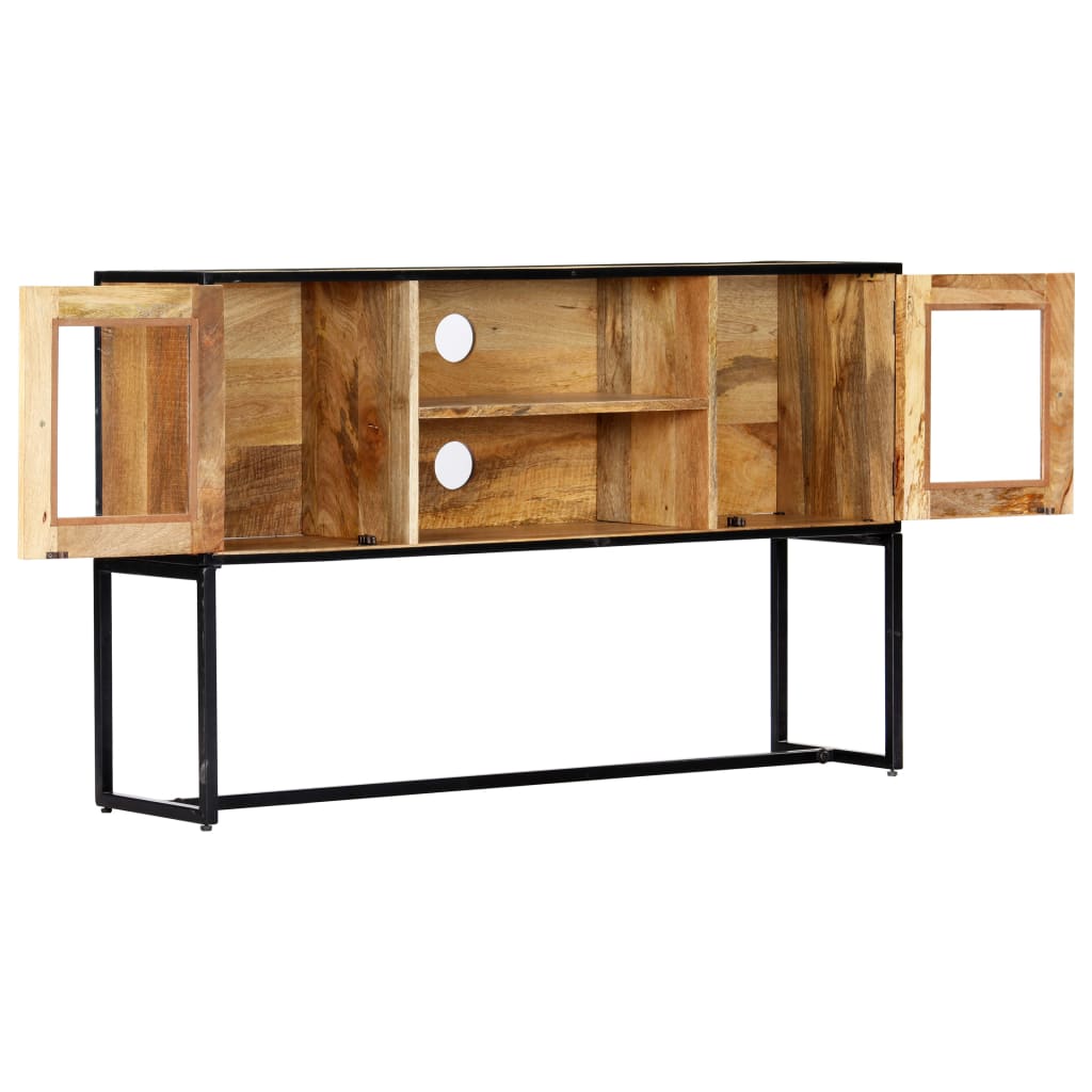 Meuble TV 120x30x75 cm Bois de récupération massif