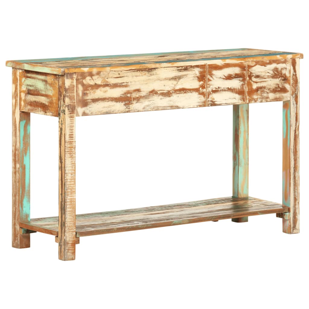 Table console 120x40x75 cm Bois solide de récupération