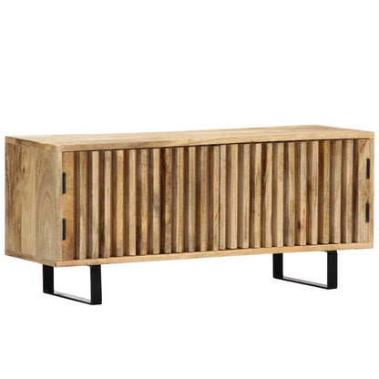 Meuble TV 90x30x40 cm Bois de manguier massif