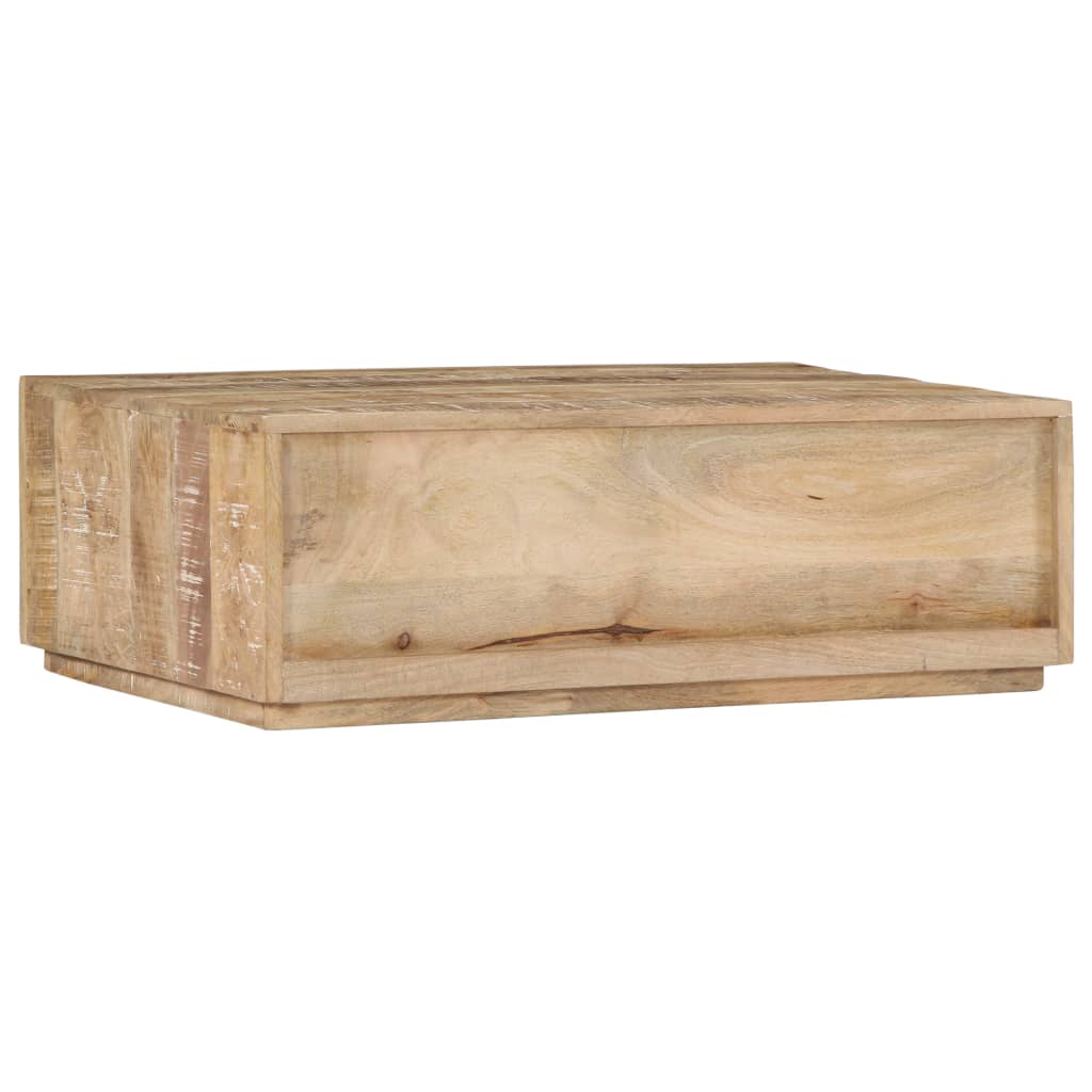 Table basse 90x60x30 cm Bois de manguier massif