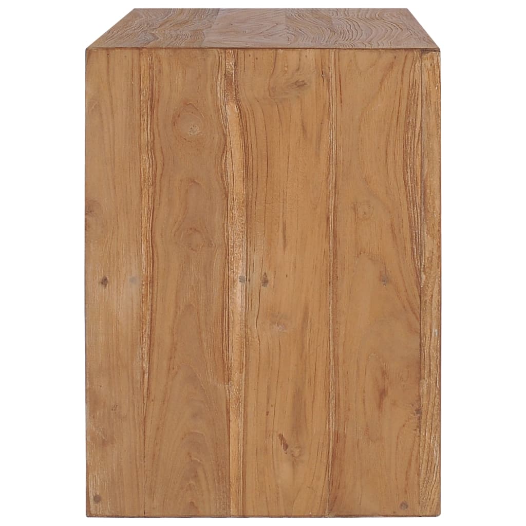 Meuble TV 90x30x40 cm bois de teck solide