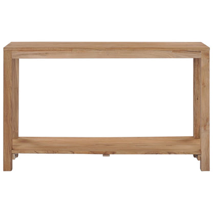 Table console 120 x 35 x 75 cm Bois de teck massif