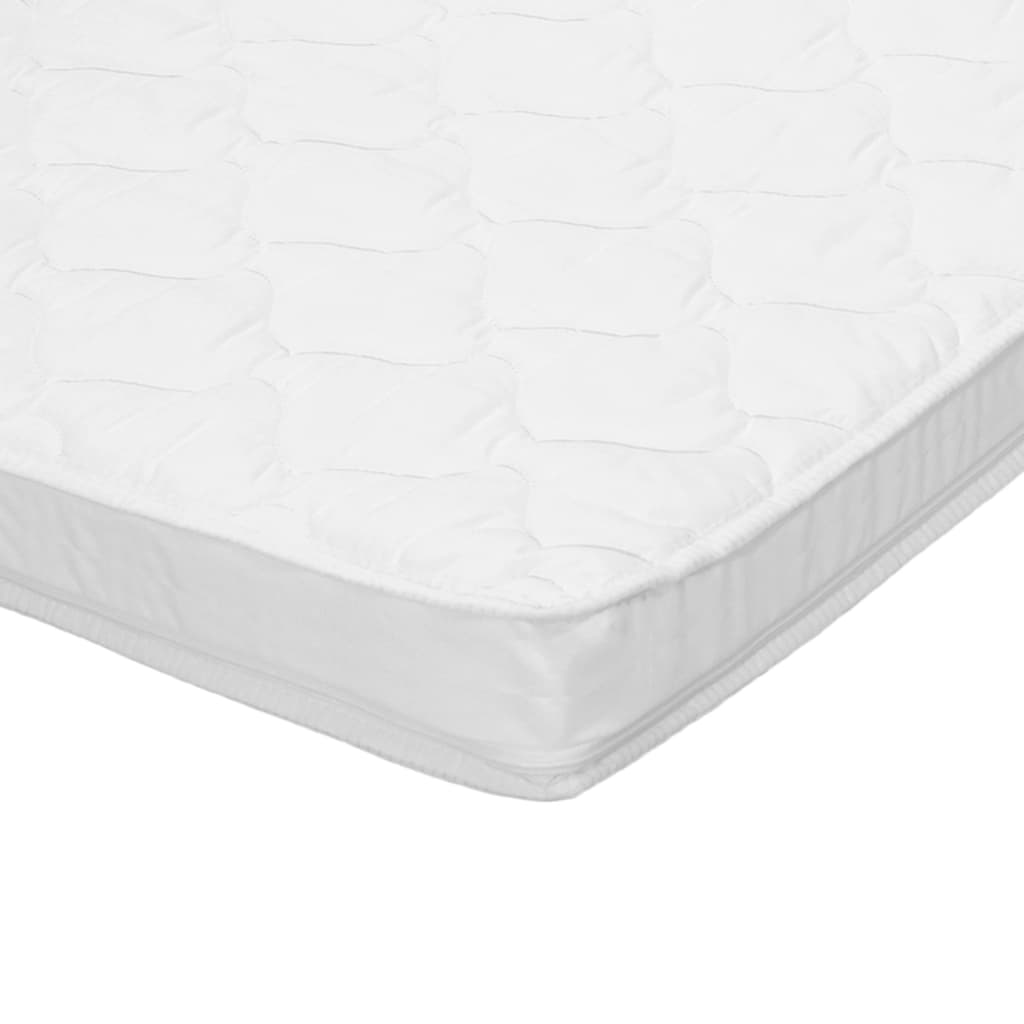 Sur-matelas 80 x 200 cm Mousse froide Profil d'œuf 6 cm