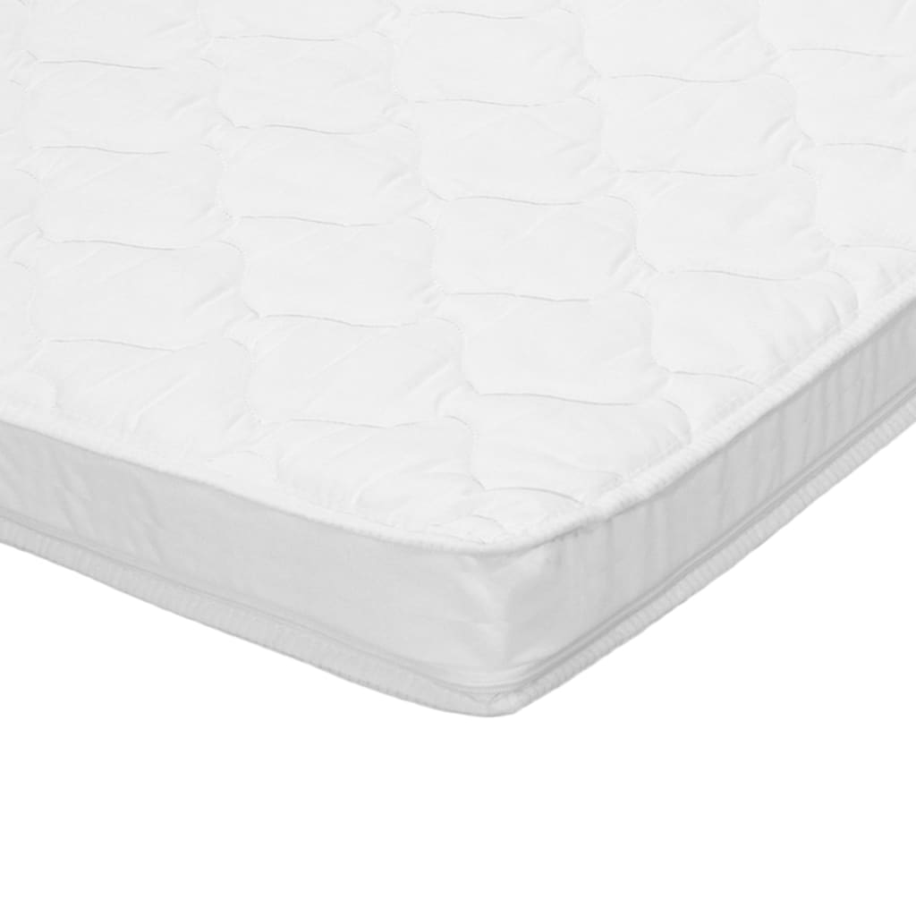 Sur-matelas 100 x 200 cm Mousse froide Profil d'œuf 6 cm