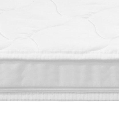 Sur-matelas 140 x 200 cm Mousse froide Profil d'œuf 6 cm