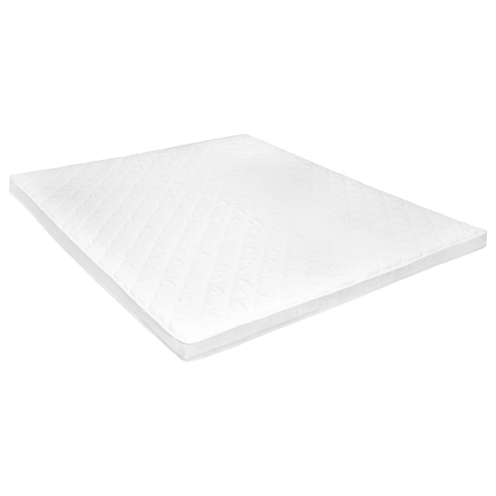 Sur-matelas 180 x 200 cm Mousse froide Profil d'œuf 6 cm