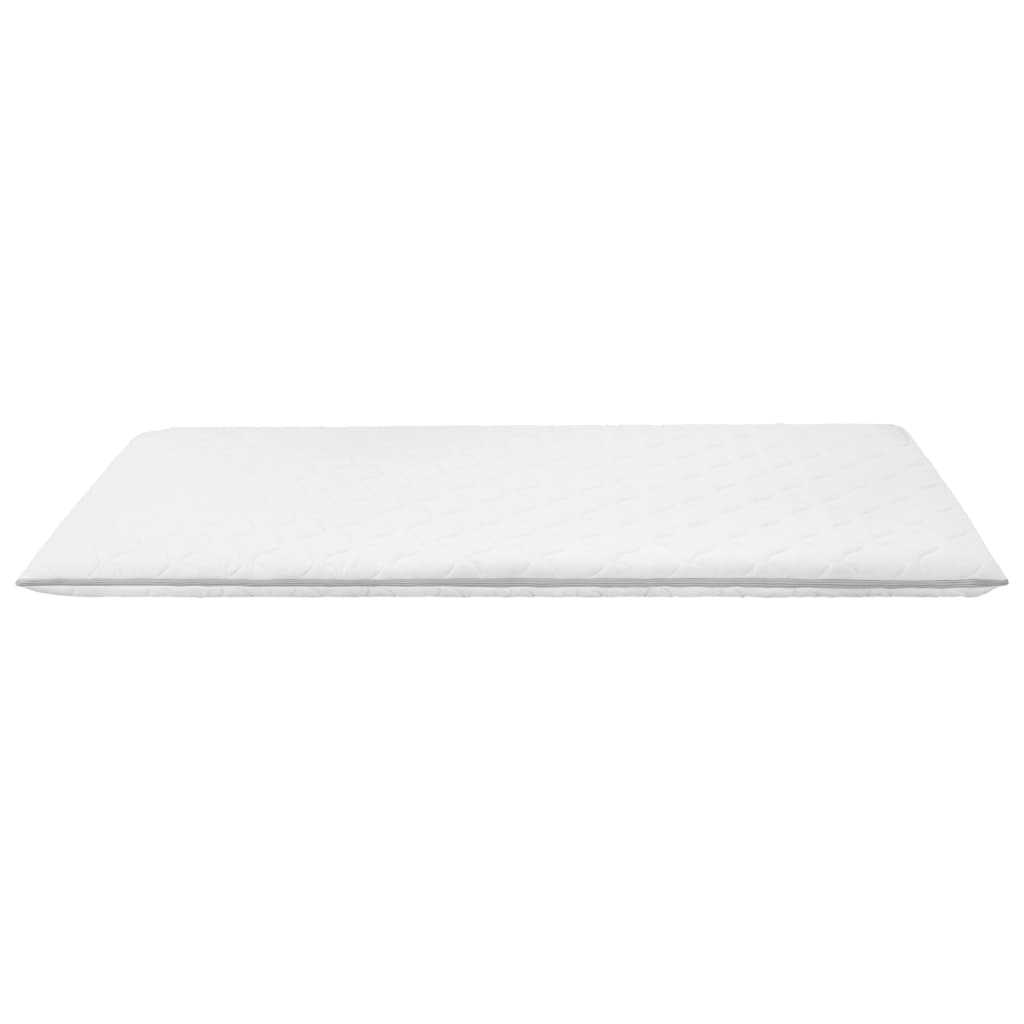 Sur-matelas 80 x 200 cm Mousse à mémoire de forme Visco 6 cm