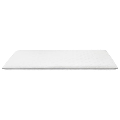 Sur-matelas 80 x 200 cm Mousse à mémoire de forme Visco 6 cm