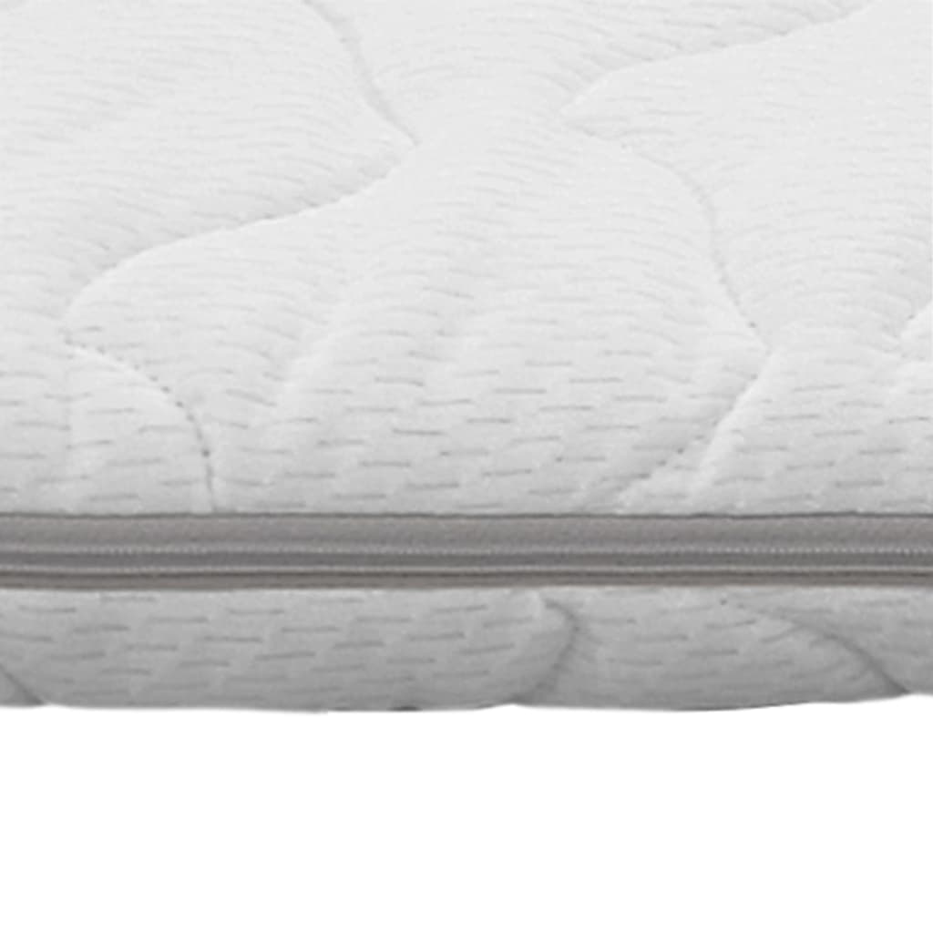 Sur-matelas 90 x 200 cm Mousse à mémoire de forme Visco 6 cm