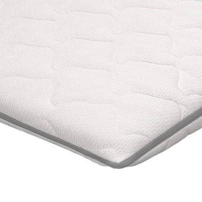 Sur-matelas 100 x 200 cm Mousse à mémoire de forme Visco 6 cm