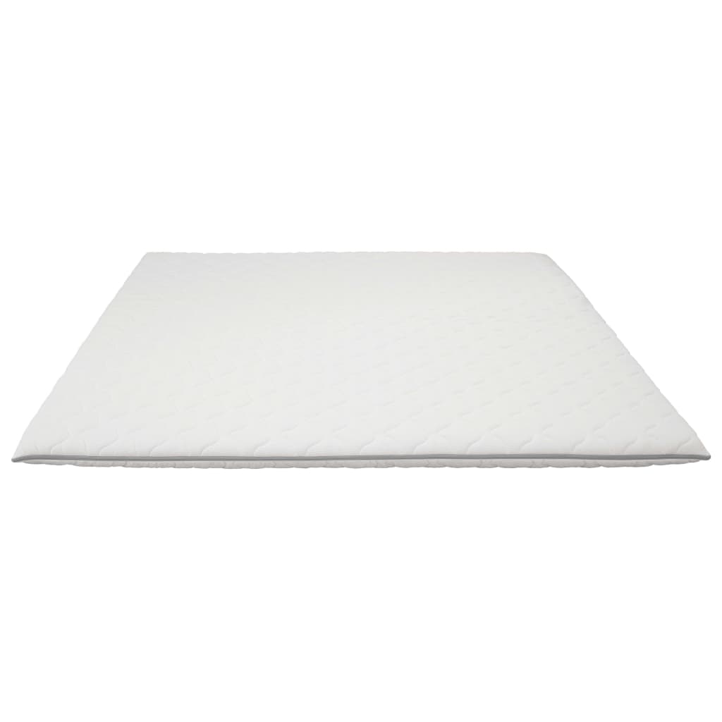 Sur-matelas 140 x 200 cm Mousse à mémoire de forme Visco 6 cm