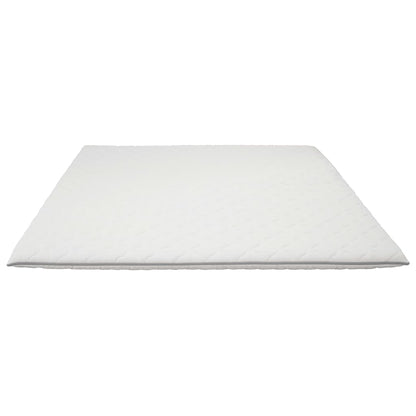 Sur-matelas 140 x 200 cm Mousse à mémoire de forme Visco 6 cm