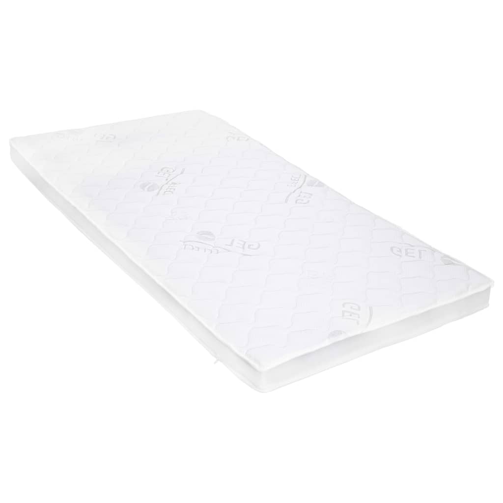 Sur-matelas 100 x 200 cm Mousse de gel 7 cm