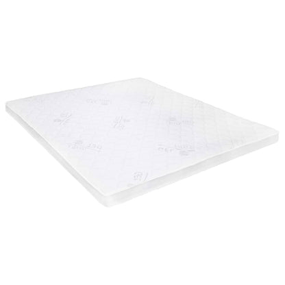 Sur-matelas 140 x 200 cm Mousse de gel 7 cm