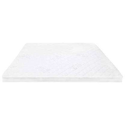 Sur-matelas 140 x 200 cm Mousse de gel 7 cm