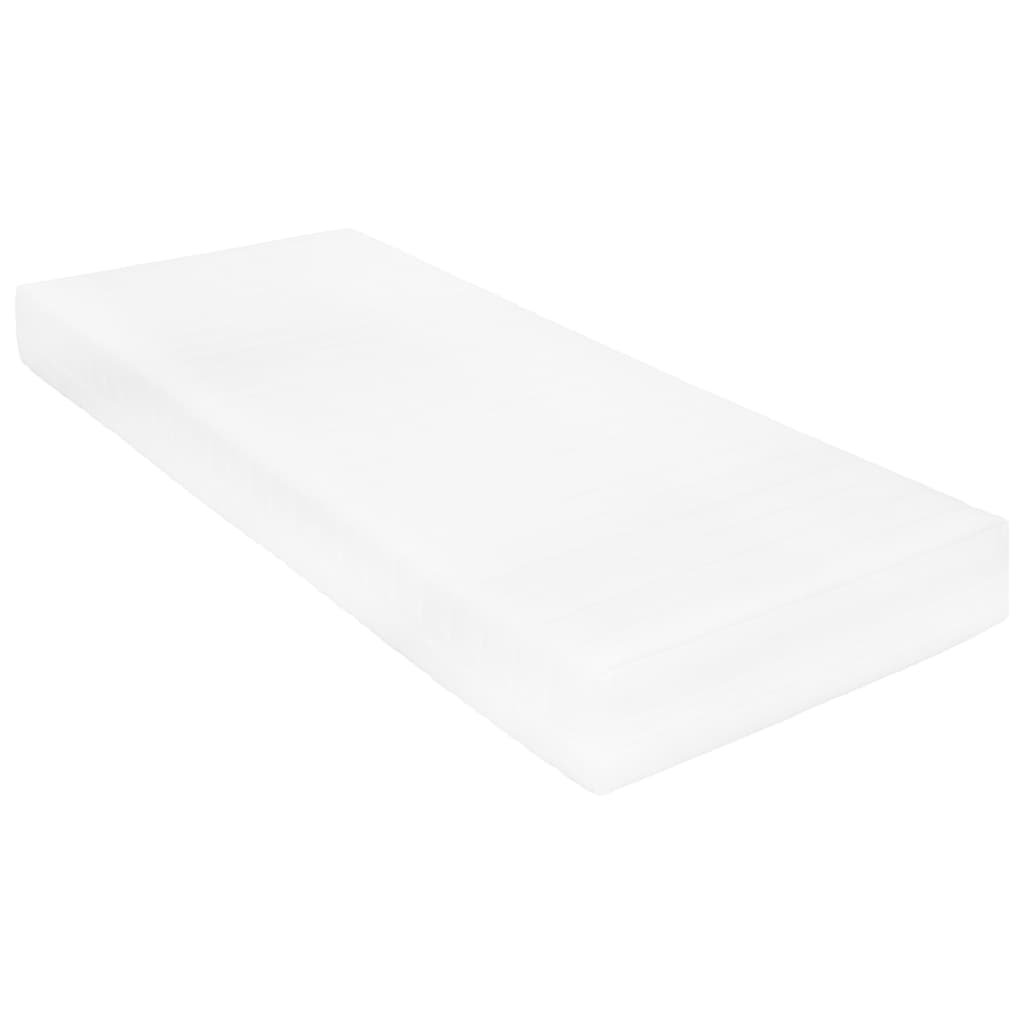 Matelas 80x200 cm 7 zones Mousse PU 16 cm H2 H3