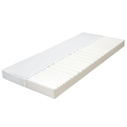 Matelas 100x200 cm 7 zones Mousse PU 10 cm H2 H3