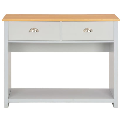 Table console Gris 97 x 35 x 76 cm