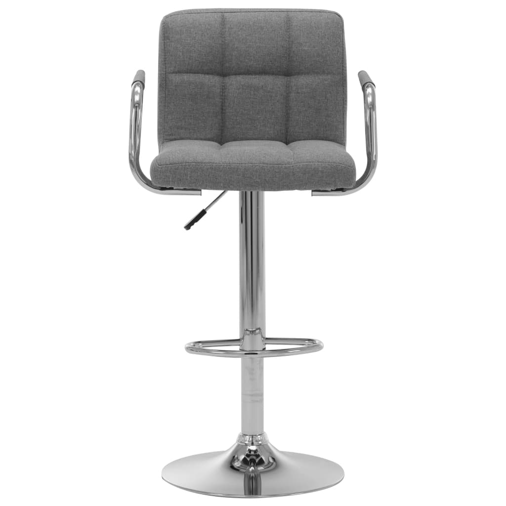 Tabouret de bar Gris clair Tissu