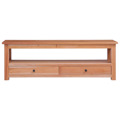 Meuble TV 120x30x40 cm Bois d'acajou massif