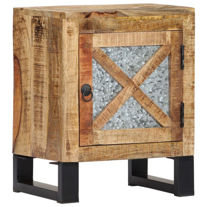 Table de chevet 40x30x50 cm Bois de manguier massif