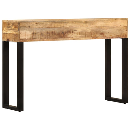 Table console 110 x 30 x 76 cm Bois de manguier massif