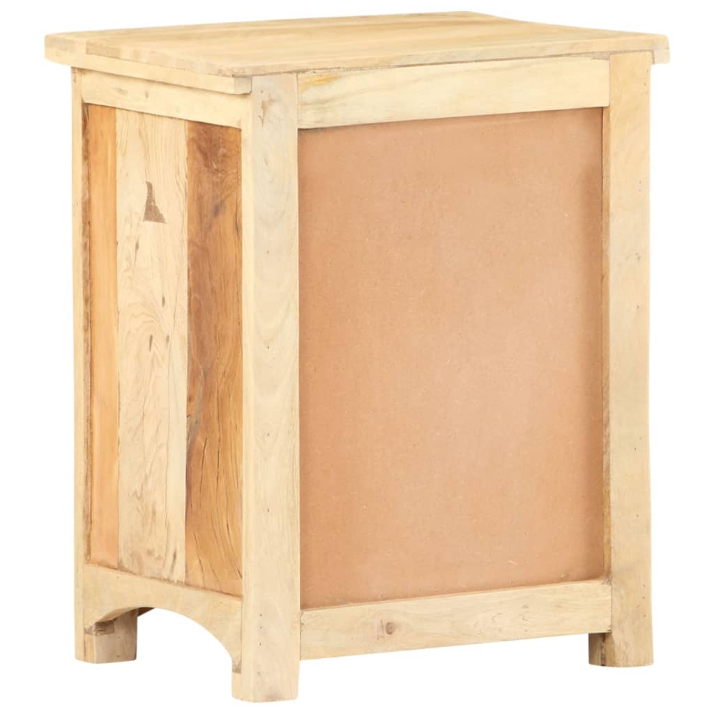 Table de chevet 40 x 30 x 50 cm Bois de récupération massif